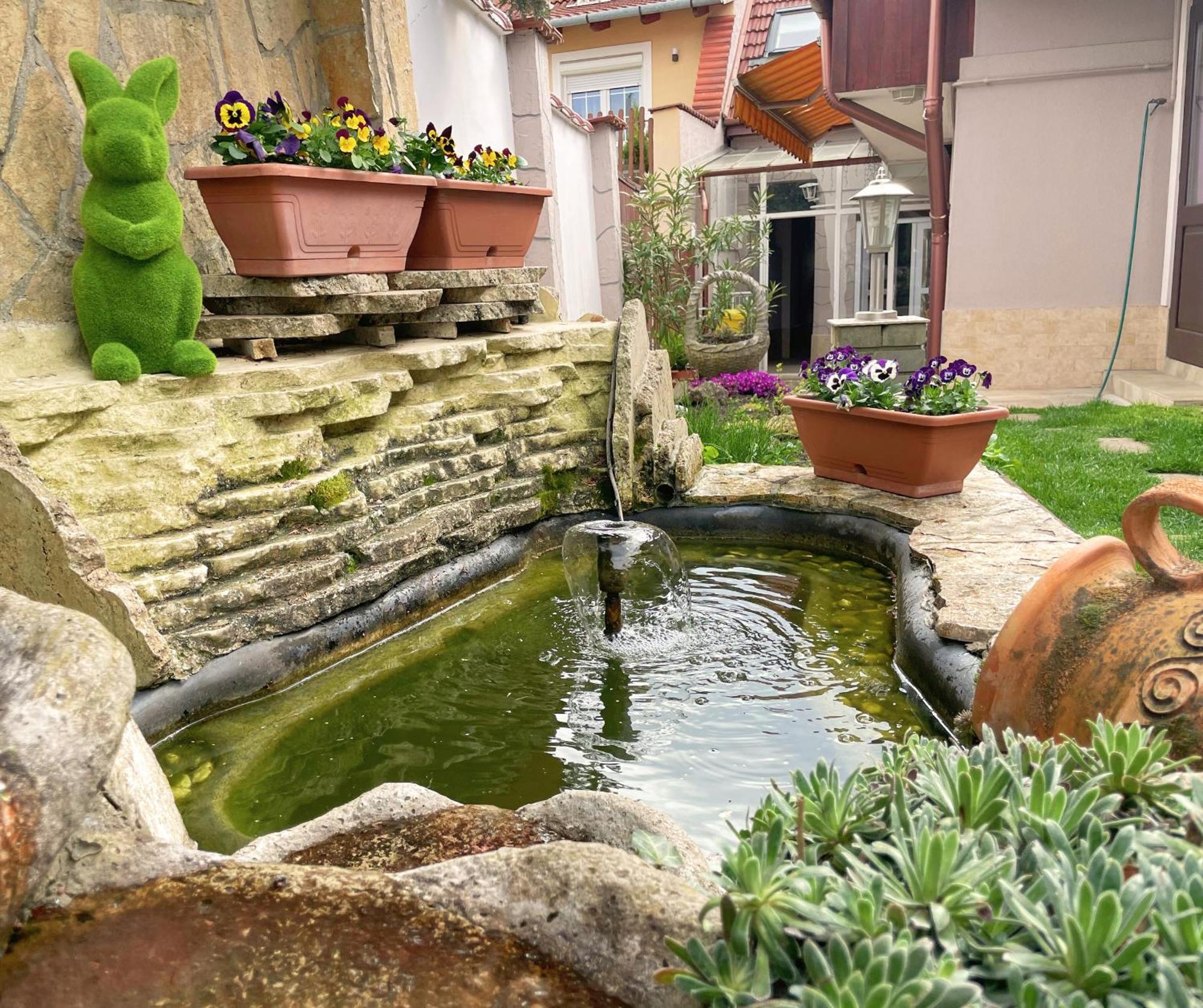 Csobogo Vendeghaz Lägenhet Eger Exteriör bild
